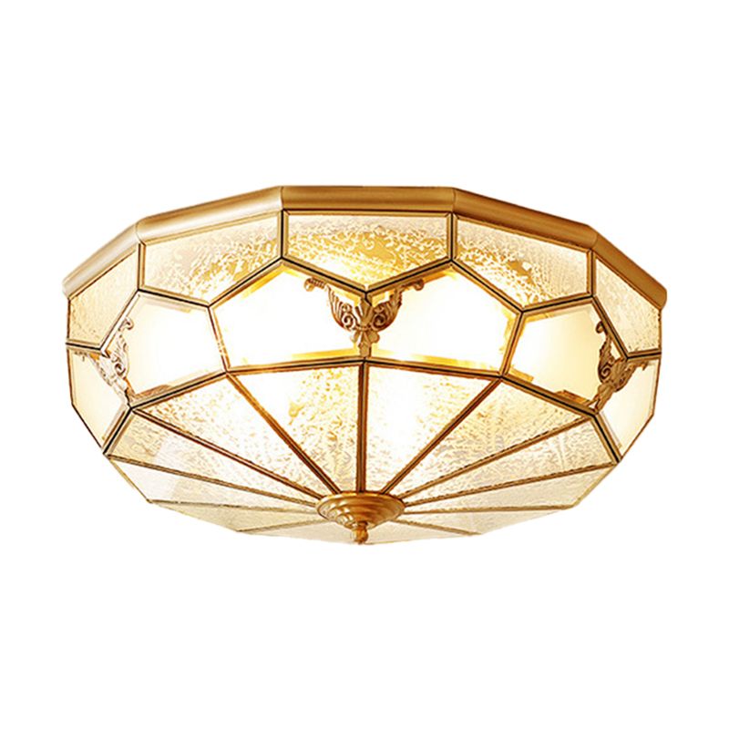 Glass Ceiling Light Fixture Minimalist Style Ceiling Flush Mount