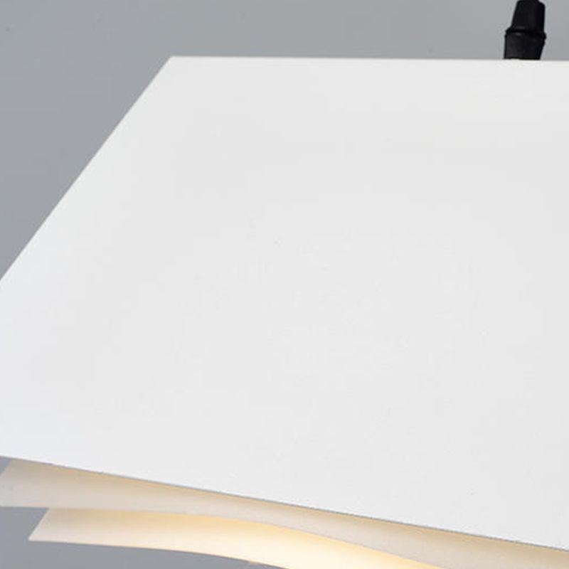 Metal Creative Pendant Light 1-Light Book Hanging Ceiling Light for Coffee Shop