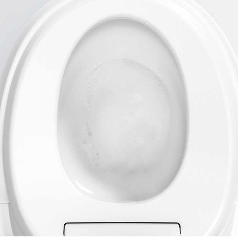 Modern Auto One Piece Toilet Siphon Jet Round Toilet with Sterilization Function