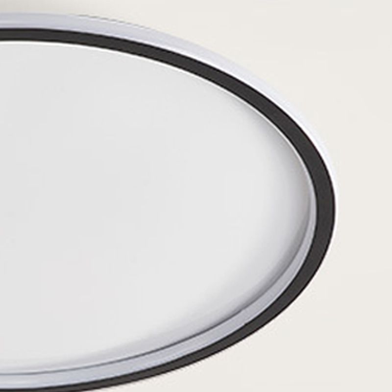 Modern Circle Ceiling Lighting Metal LED Ceiling Mount Light Fixture for Bedroom