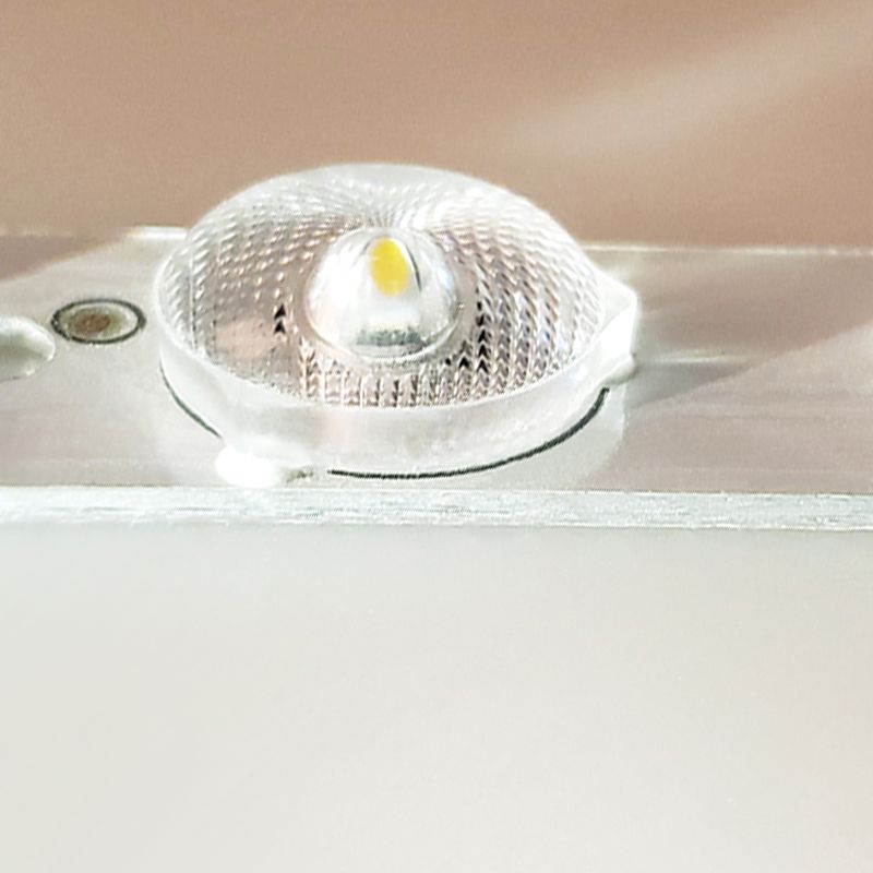 Luminaire de plafond encastré en bois d'appareils d'éclairage de plafond affleurants carrés de LED