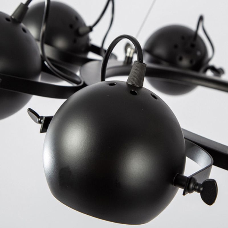 Industrial Wheel Hanging Ceiling Lights Metal Pendant Chandelier for Living Room