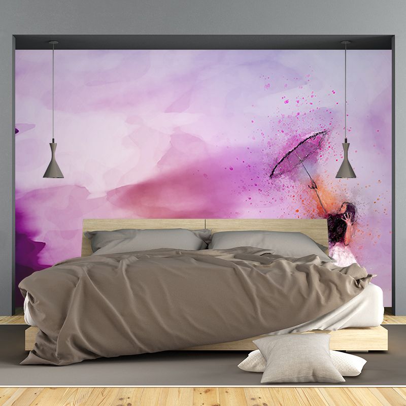 Illustration Wall Mural Classic Stain Resistant Art Painting Wall Mural