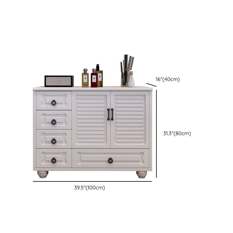 15.6-inch W Traditional Storage Chest Manufactured Wood Storage Chest Dresser