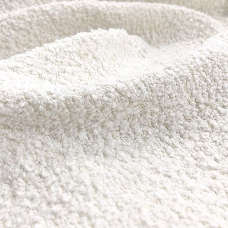 Nordic Living Room Curved Assembled Tight Back Square Arm Seating