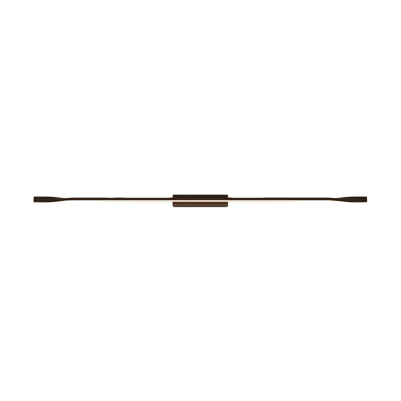 Linear Shape Metal Wall Lights Modern Style Wall Sconce Lights in Black