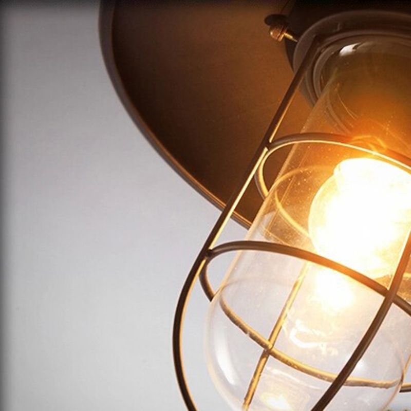 Industrial Metal Shade Wall Lamp Minimalism Wall Sconce Lighting Fixture for Bedroom