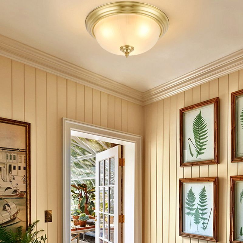 Lampes encastrées de forme géométrique Plafonniers encastrés en verre modernes