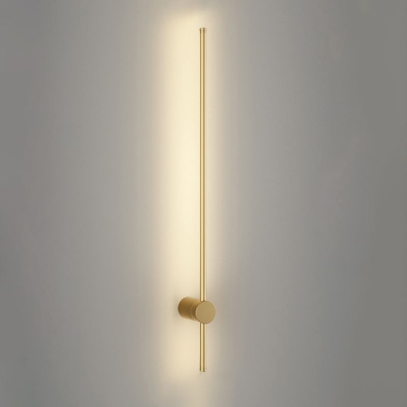 Minimalism Metal Wall Light Modern Style Linear Wall Light Sconce for Living Room