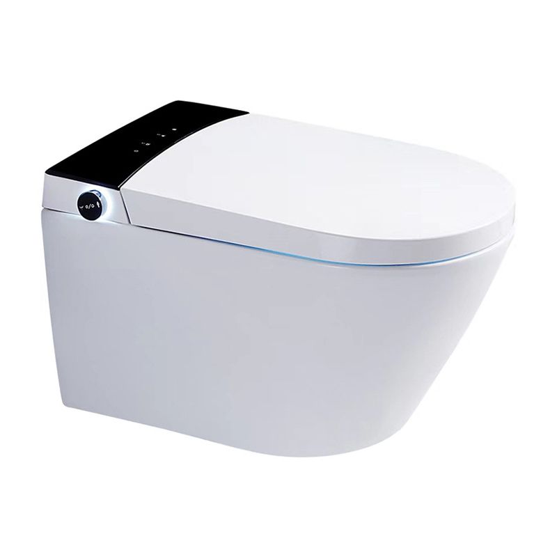 Contemporary 1-Piece Bidet Toilet Wall Mount Toilet Bowl for Washroom