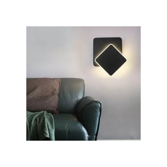 Moderner Wandleuchte quadratische Form Acryl -LED -Leuchtenlicht für Treppenspeisesaal