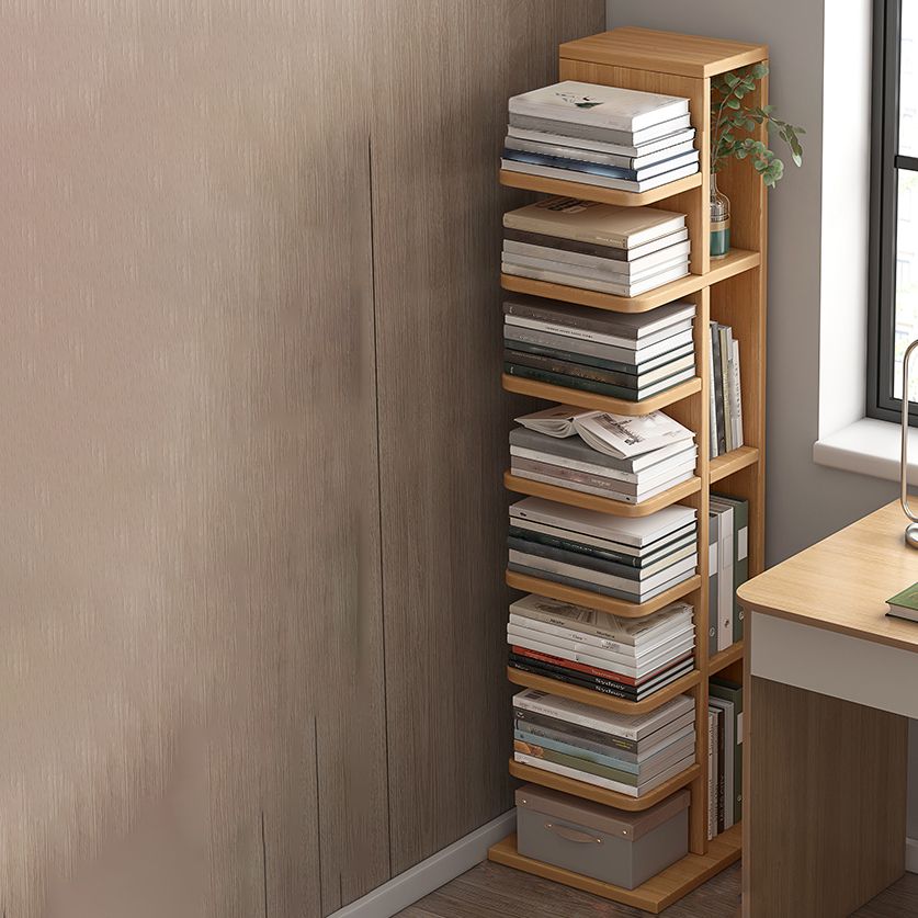 13.78"W Bookshelf Contemporary Style Bookcase for Home and Office