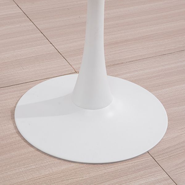 Modern Round Dinette Table Tulip Base Dining Table for Restaurant