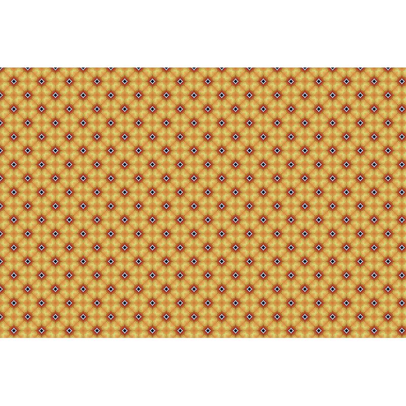 Geometric Patterns Mural Wallpaper for Living Room Bedroom, Mildew Resistant