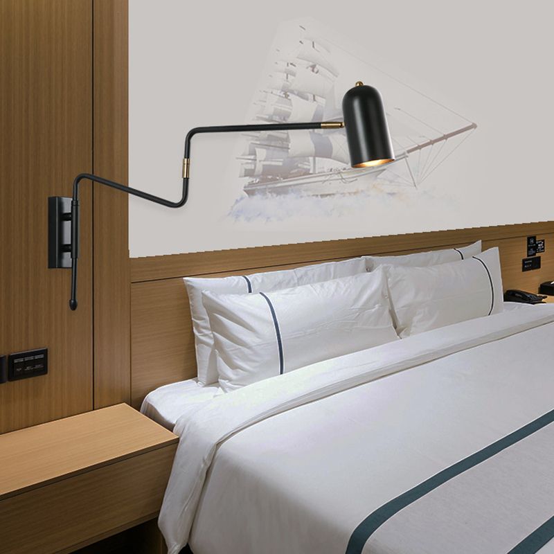 Modern Wall Lamp Household Adjustable Arm Wall Mount Lighting for Sitting Room
