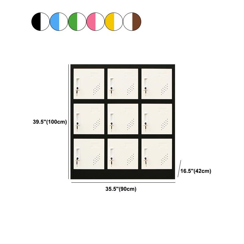 Contemporary Storage Cabinet Non-Hanging Wardrobe Armoire for Home