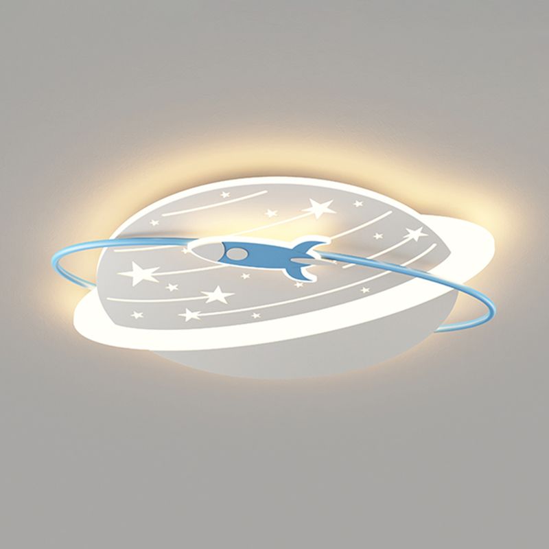 Modern Style Unique Shape Ceiling Fixtures Metal 2 Light Ceiling Mounted Lights