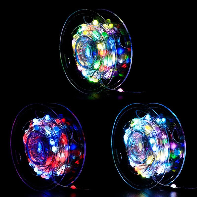 Modern Symphony LED Silver Wire Global Rope Light for Christmas Tree Decorate