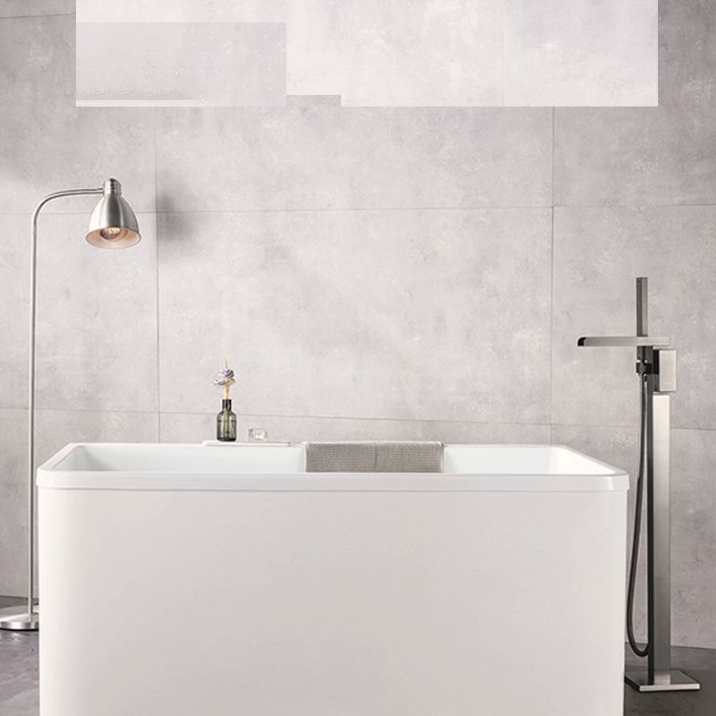 Modern Bathroom Faucet Floor Standing Handheld Shower Head Faucet