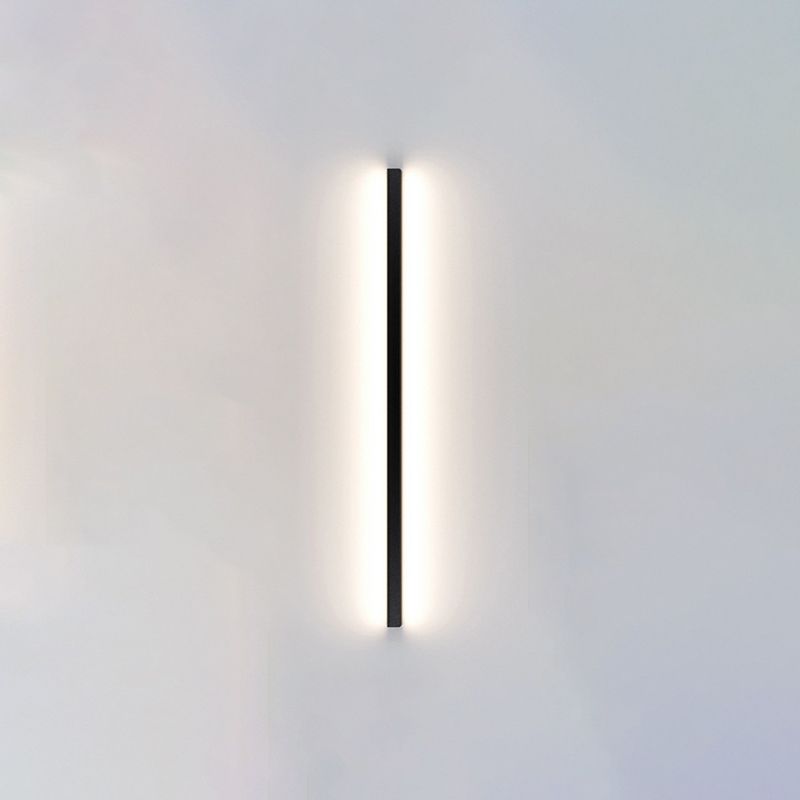 Nordic Modern Metal 1-Light Wall Mount Lamp Linear Wall Sconce for Bedroom