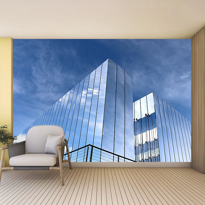 Nice Building Wall Mural Decal Eco-friendly Mural Wallpaper for Living Room