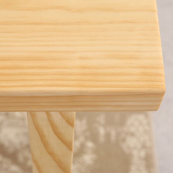 Modern 1/2/3 Pieces Bar Table Set Rectangle Wood Counter Table with High Stools for Cafe