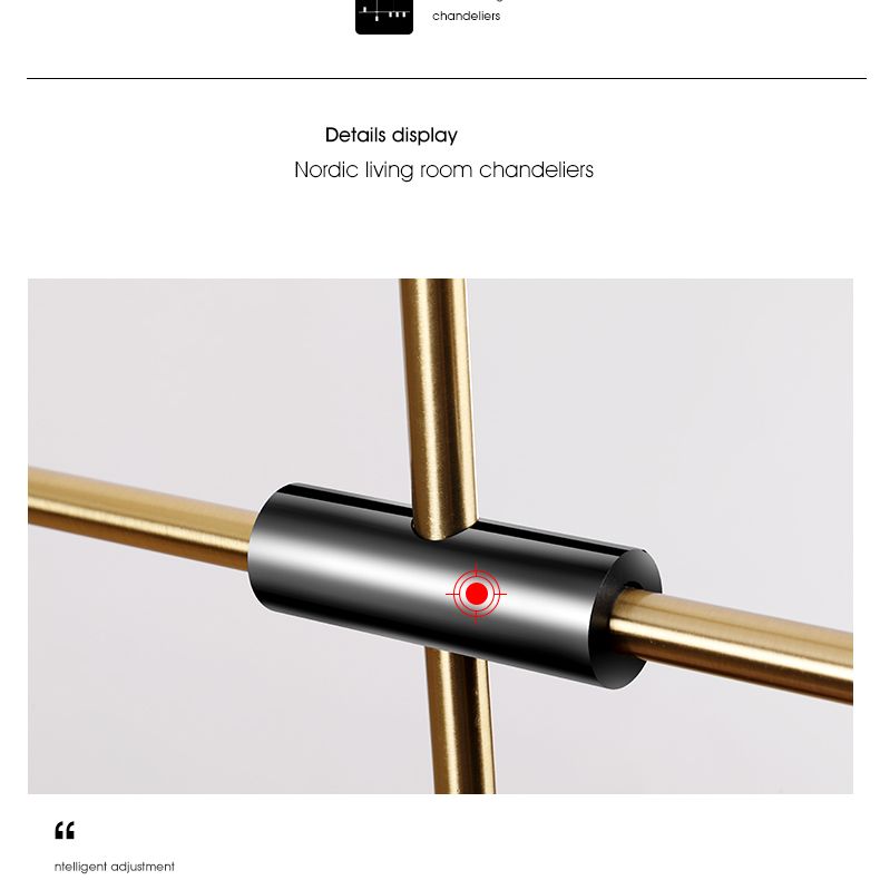 Cilindri della metà del secolo Luci lampadari dell'isola illuminazione isola metallica