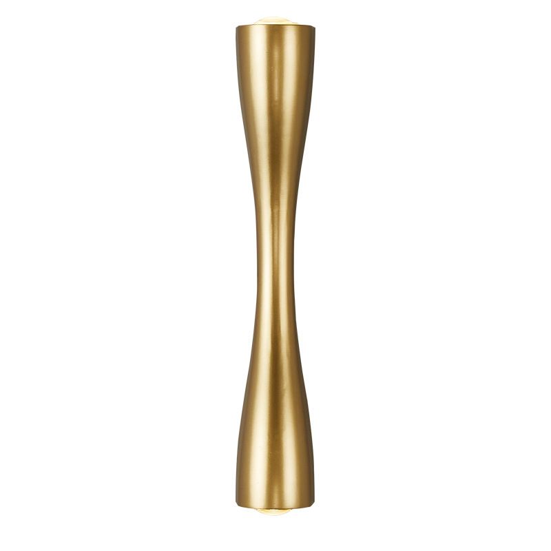 Mid-Century Tubes Wall Mount Light Fixture Metal 2 Lights Sconce