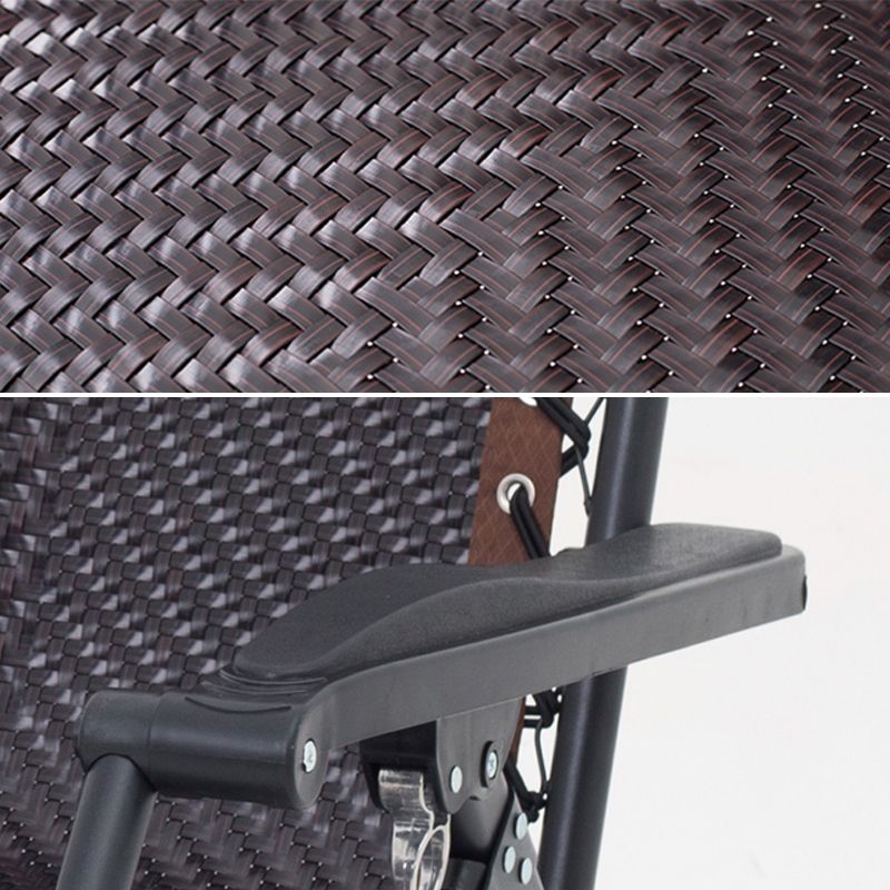 Metal Single Ergonimic Recliner Contemporary Standard (No Motion) with Arm