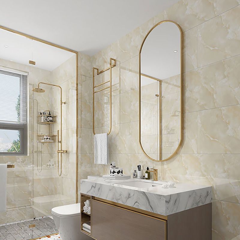 Modern Peel and Stick Tiles Rectangular Peel and Stick Backsplash 10 Pack