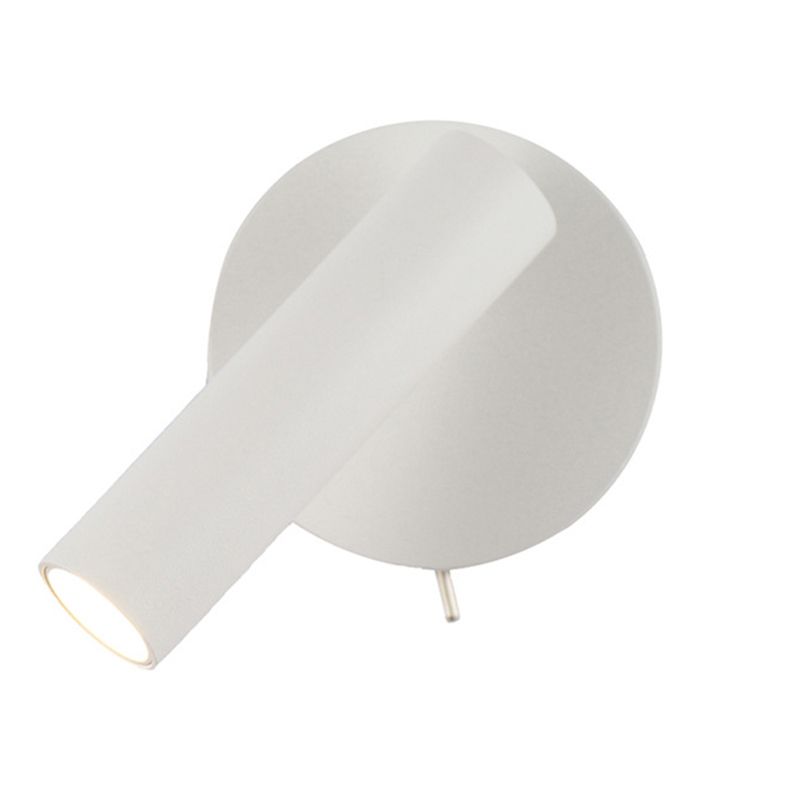 Hedendaagse minimalistische metalen wandconstructie Licht met acrylschaduw voor slaapkamer