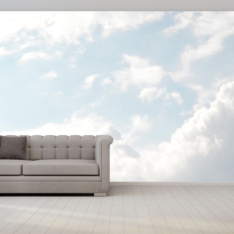 Photography Sky Print Resistant Wall Mural Environmental Living Room Wall Mural