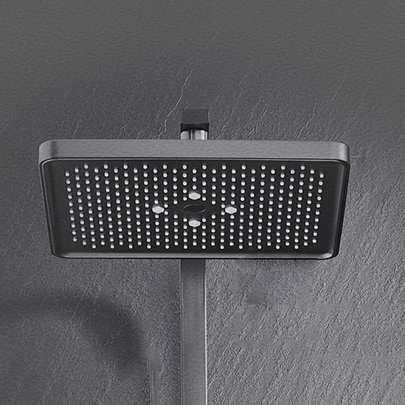 Modern Gray Shower Set 2 Shower Heads Shower System for Bathroom