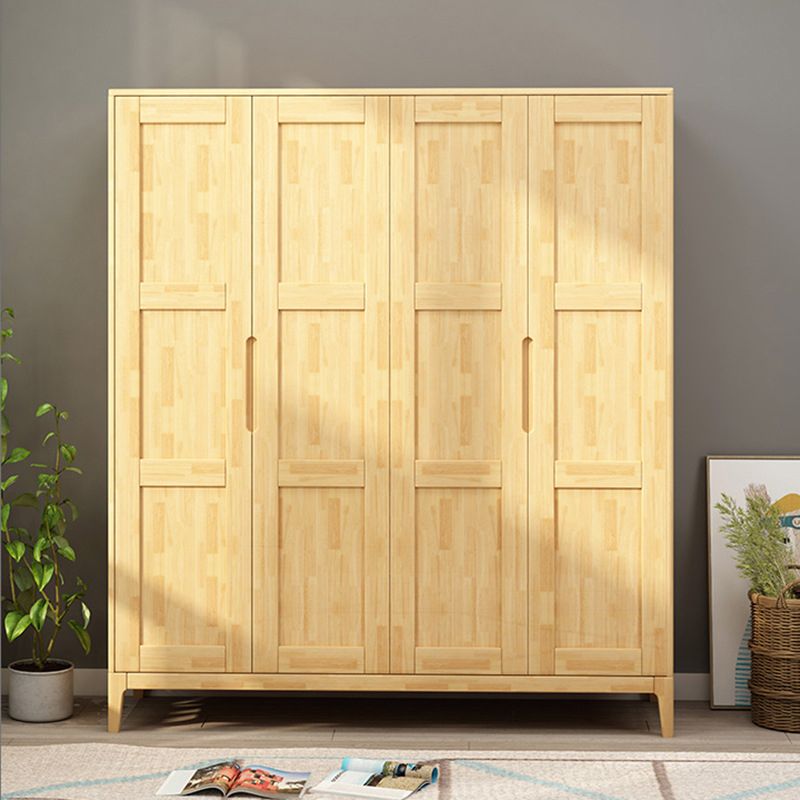 Rubberwood Bedroom Storage Cabinet Traditional Matte Finish Cabinet