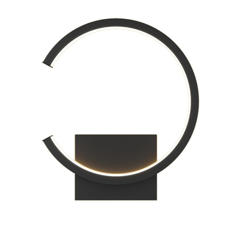 Modern Minimalist style Linear Sconce Light Fixtures Metal Wall Lighting for Bedroom