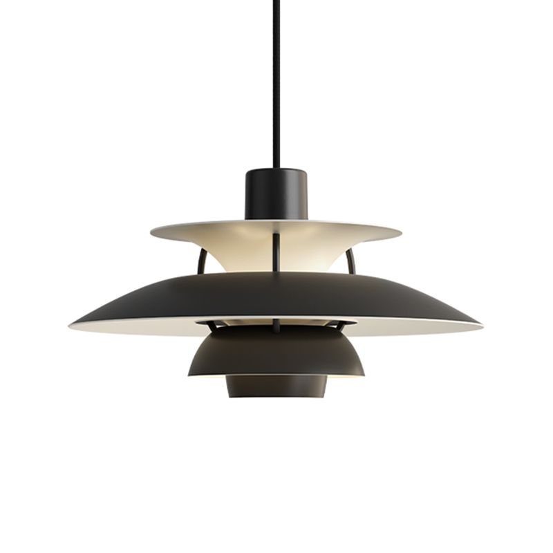 Colorful Metal Shape Hanging Light Modern Style Pendent Lighting Fixture for Sitting Room