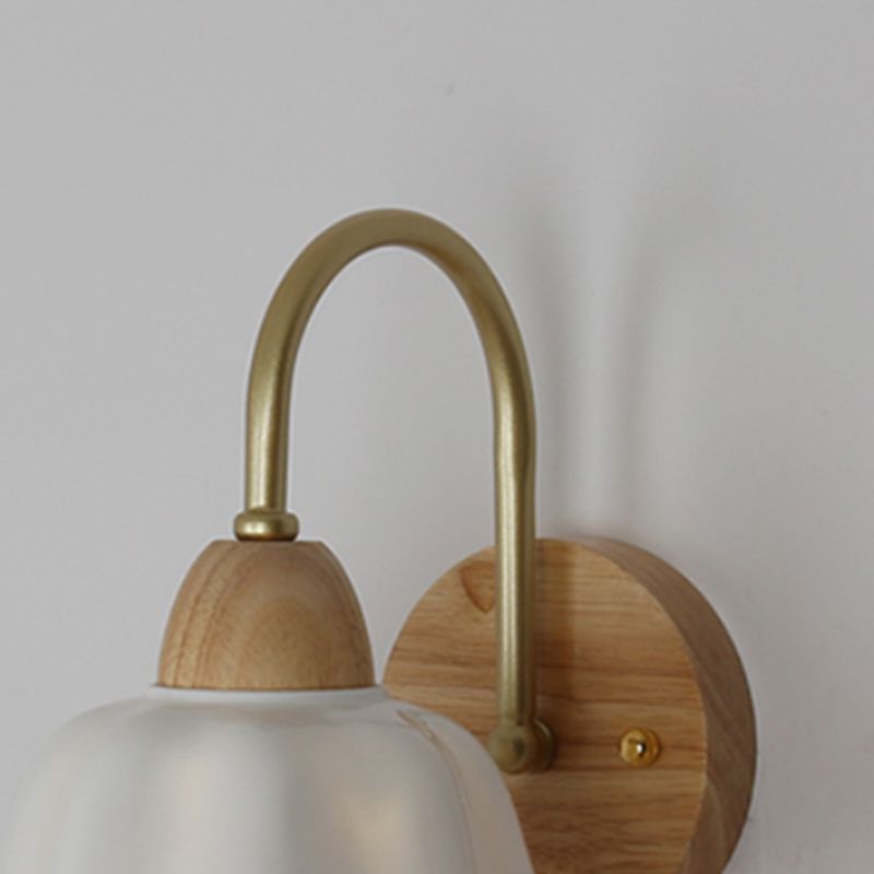 Modern Style Wall Mounted Sconce 1-Light Wall Lights for Bedroom