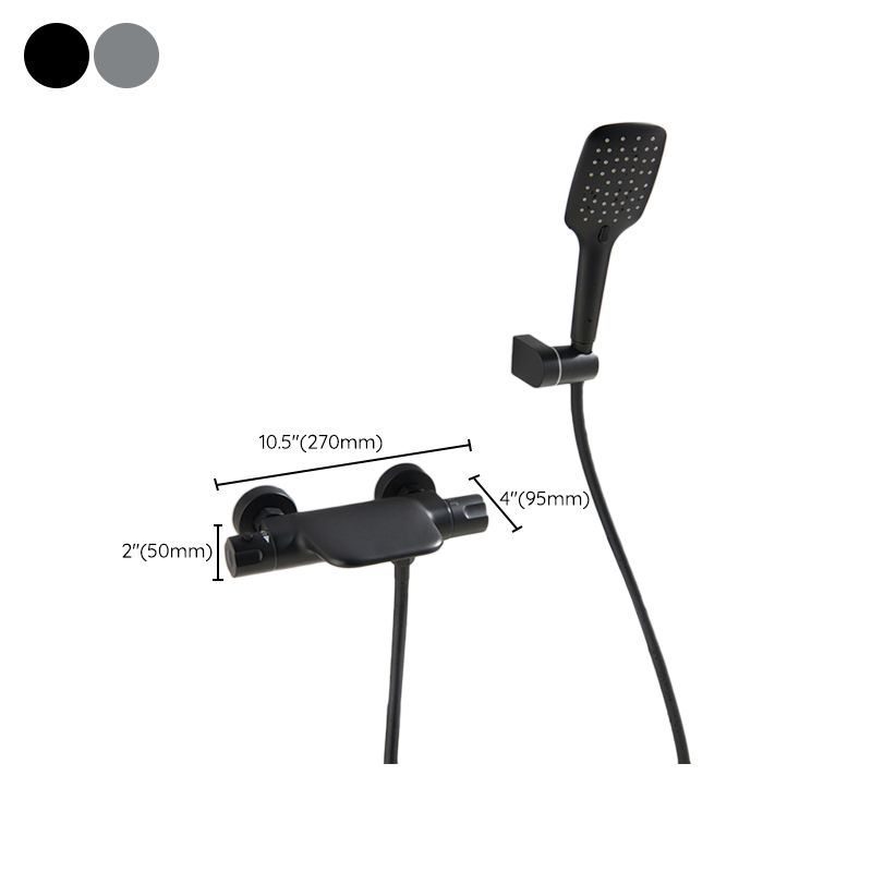 Wall Mounted Bathroom Faucet Modern Style Mental Bathroom Faucet