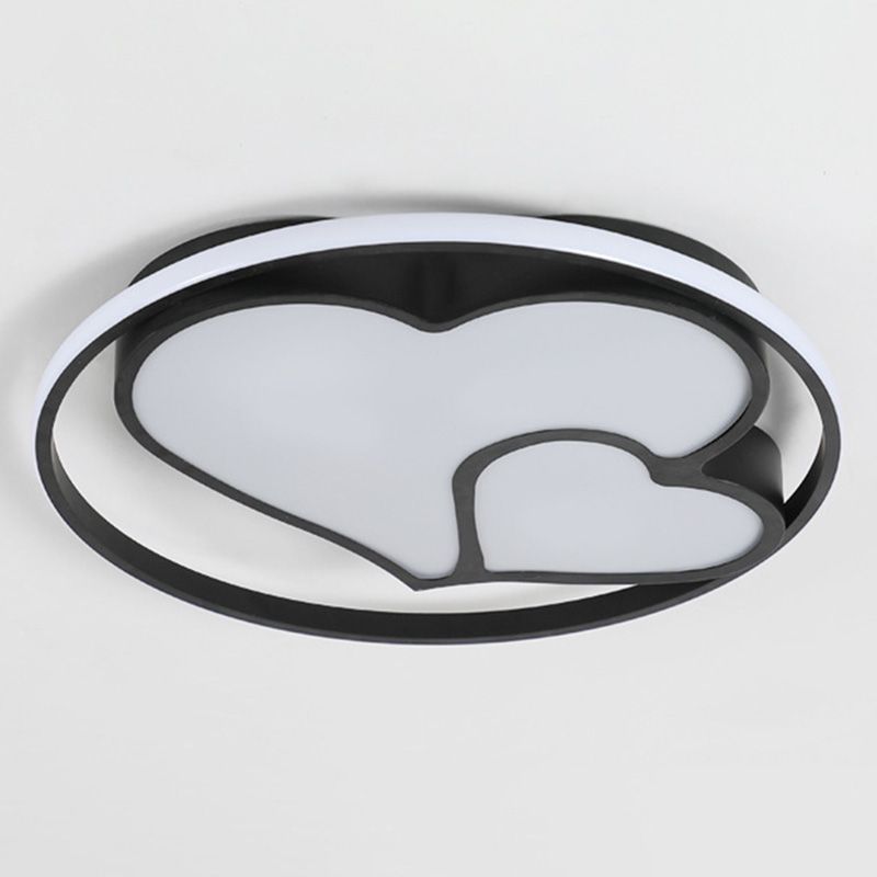 Accesorio de iluminación Led moderno, accesorio de iluminación empotrado, pantalla de acrílico y metal para dormitorio