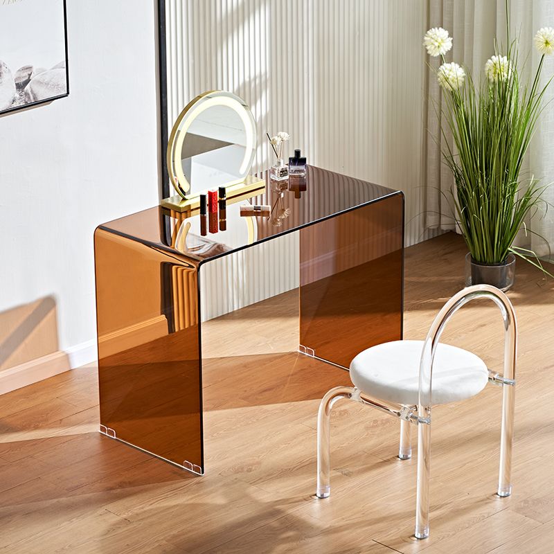Contemporary Make-up Vanity Standing Glass Bedroom Makeup Vanity Set