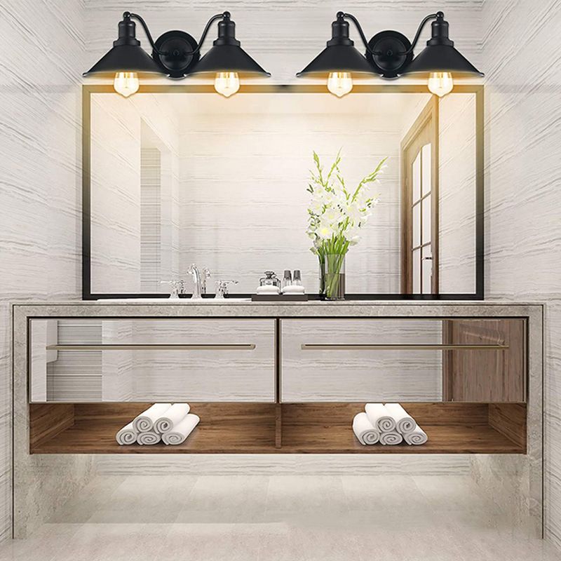 Industrie Wandleuchte neben Light Bar Shop Restaurant Beleuchtung