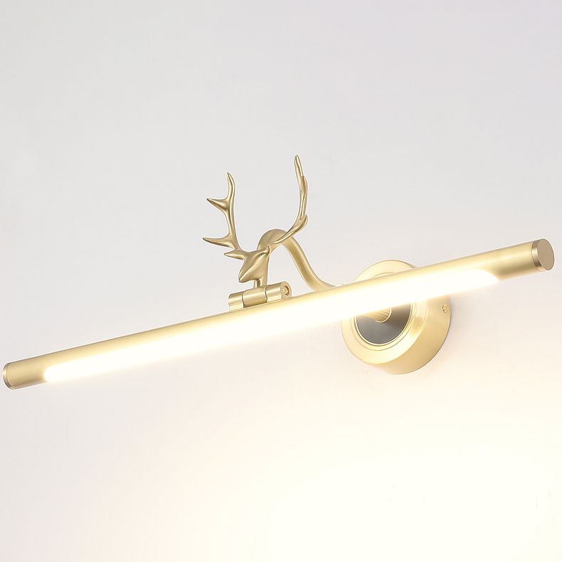 Simple Mirror Light Wall Light Sconce Metallic Sconce Lighting for Bathroom