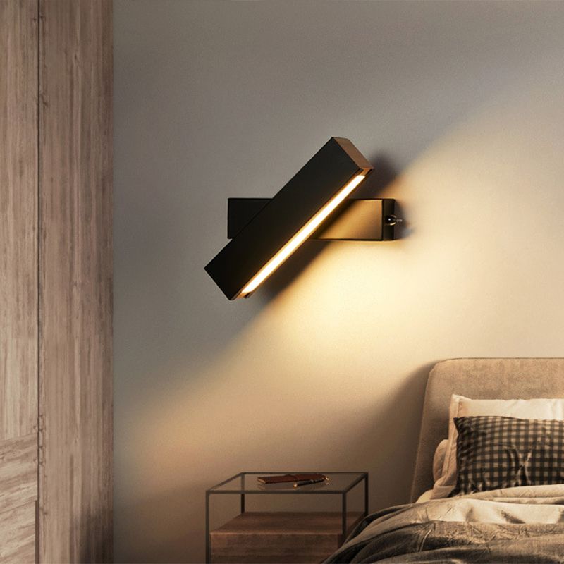 Luz de la sala de estudio de LED de luz LED moderna ajustable de pared.