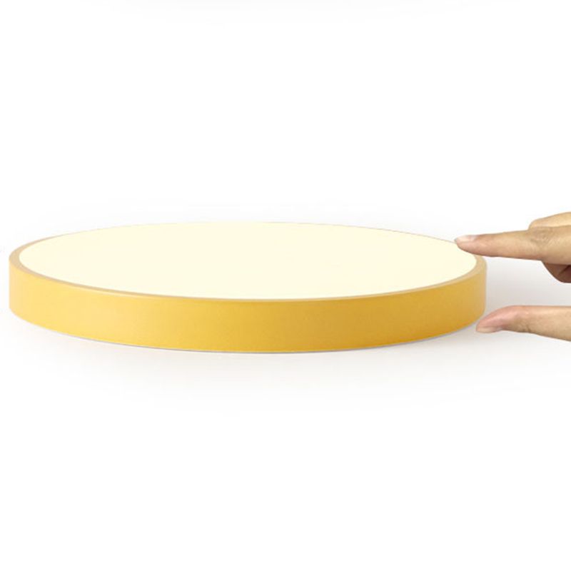 Modern Circle Flush Mount Ceiling Lighting Fixture Acrylique Flushmount