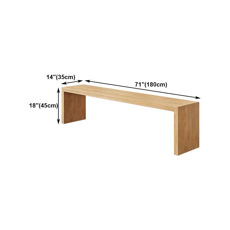 Modern 1/2/3/4/5 Pieces Dining Bench Set Solid Wood Dining Room Furniture