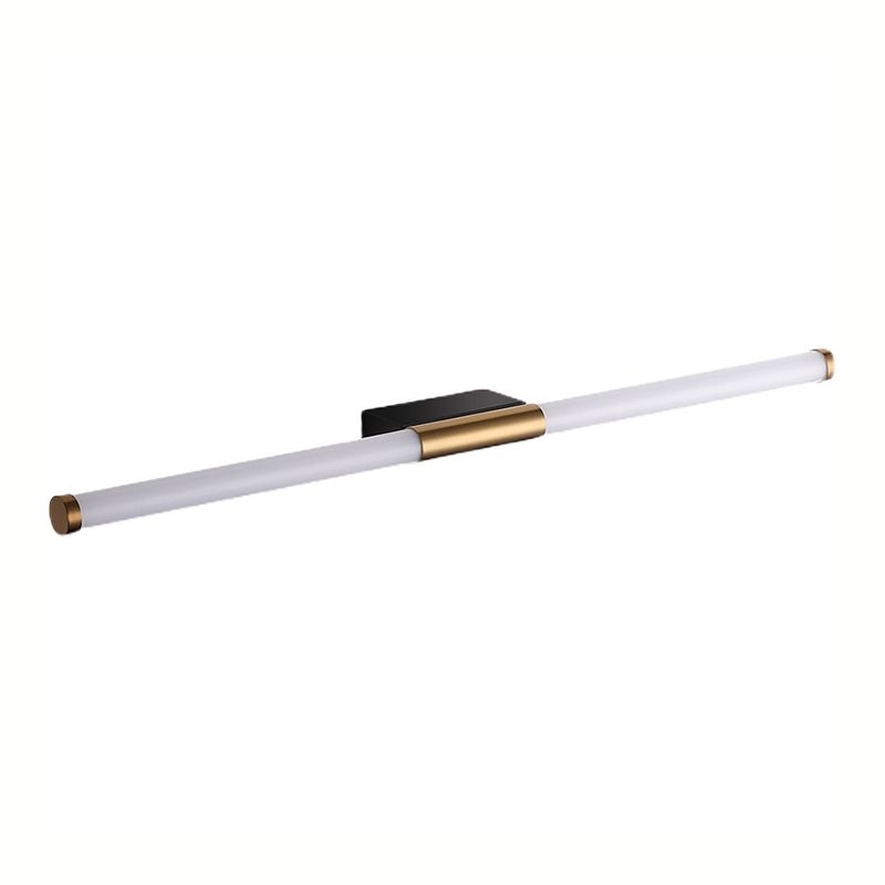 Lampada da parete dritta in metallo MODERNO MODERNO MODIALE LED LED LIGHT PER BAGNI