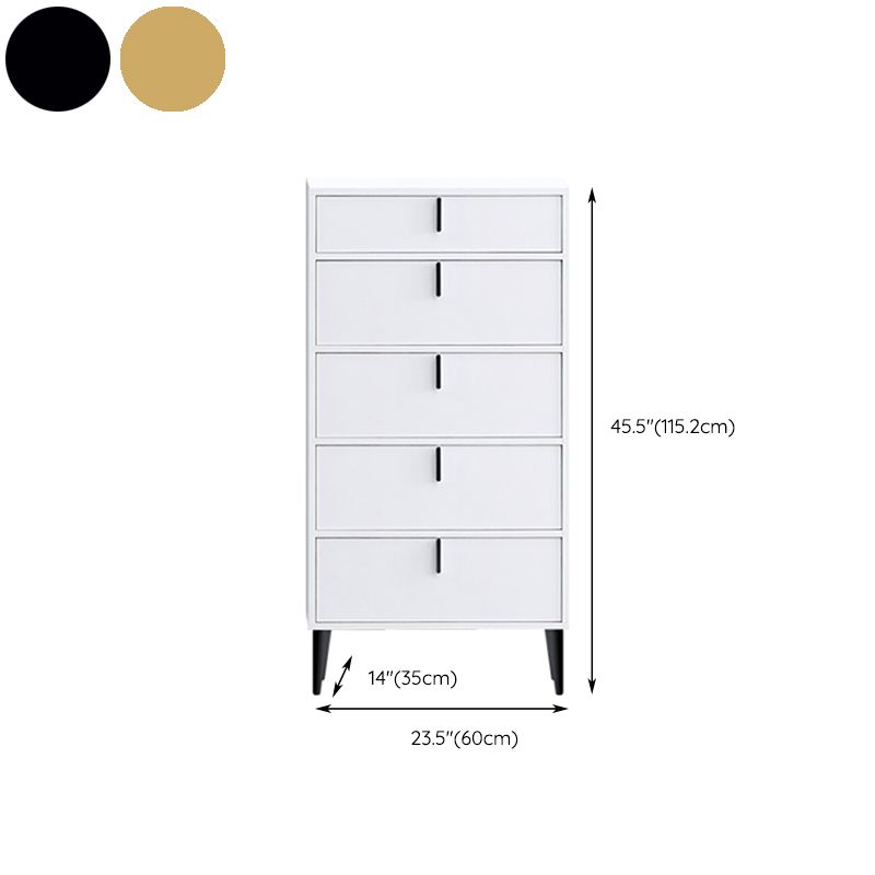 13.65-inch Width Storage Chest Contemporary Dresser with 3/4/5 Drawers
