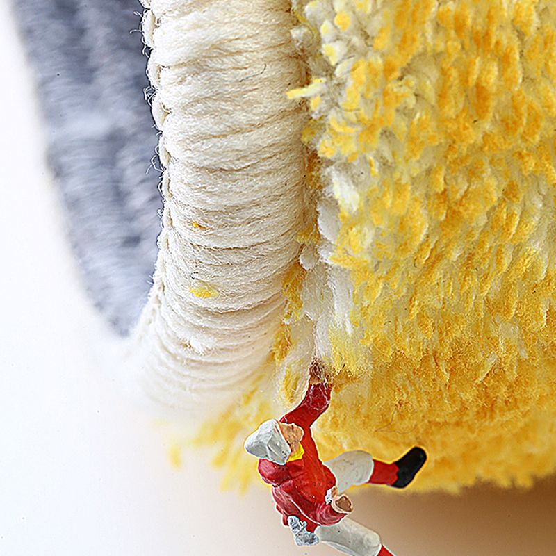 White Tone Home Decor Carpet Simple Abstract Pattern Area Rug Polyester with Non-Slip Backing Rug