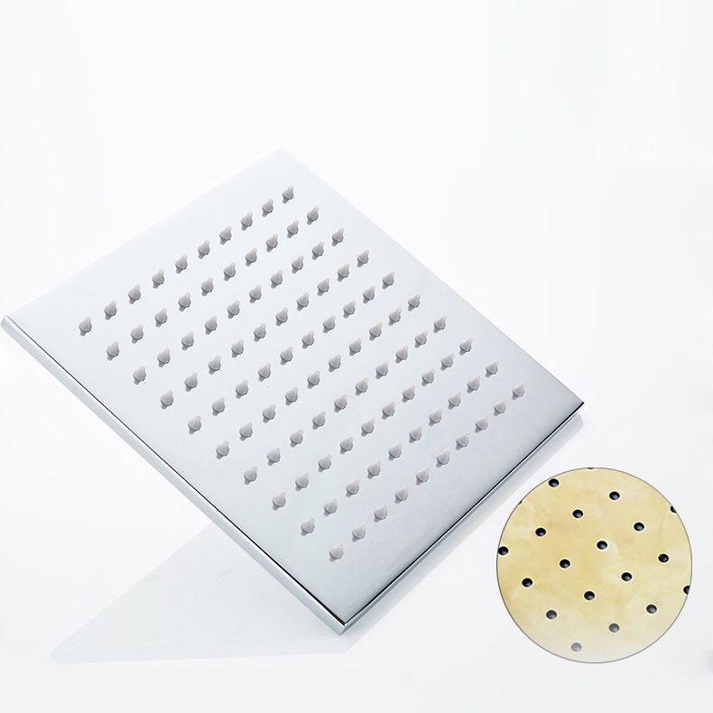 Modern Shower System Brass Adjustable Spray Pattern Ceiling Mounted Shower Combo