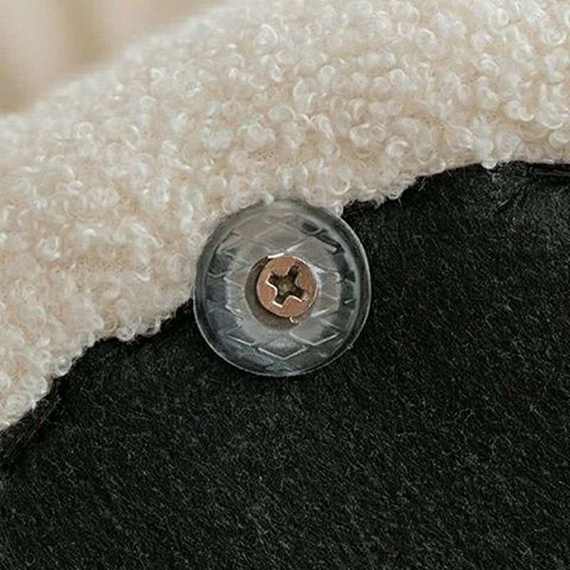 Modern Velvet Pouf Plain Specialty Water Resistant Chair Ottoman